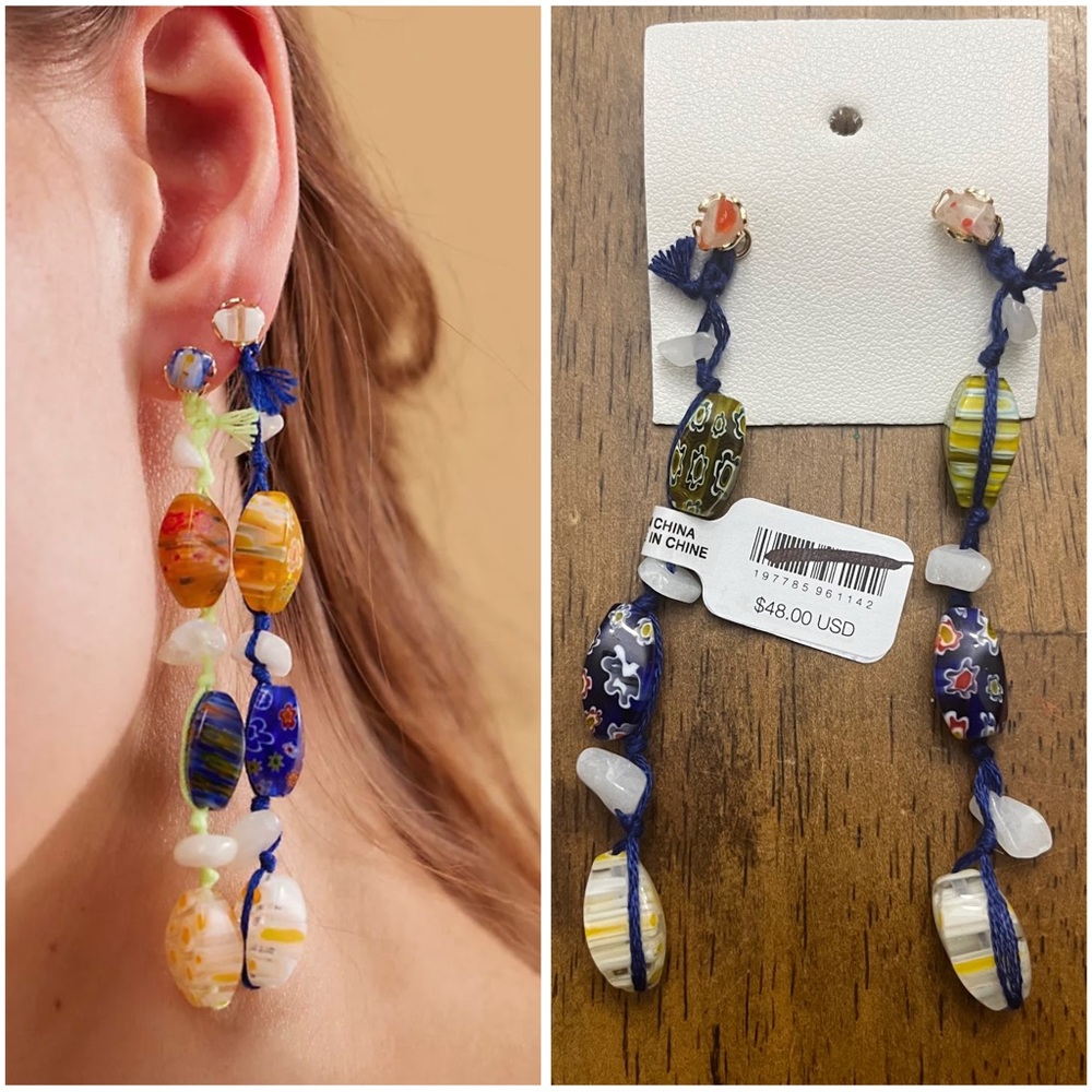Free People Ariana Ost Voyage Dangle Earrings